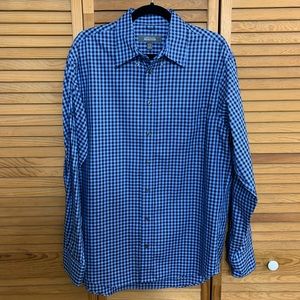 Clue checkered button down